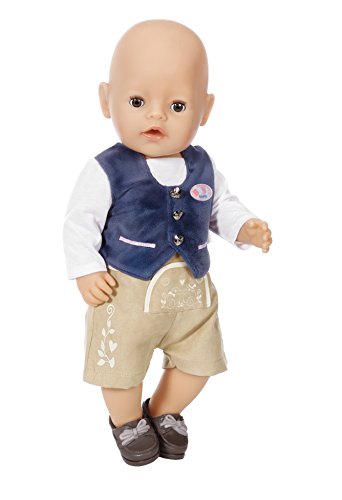 BABY born Traditional Outfit Boy Juego de ropita para muñeca - Accesorios para muñecas (Juego de ropita para muñeca, 3 año(s), Multicolor, 43 cm, Chica, 43 cm) , color/modelo surtido