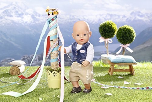 BABY born Traditional Outfit Boy Juego de ropita para muñeca - Accesorios para muñecas (Juego de ropita para muñeca, 3 año(s), Multicolor, 43 cm, Chica, 43 cm) , color/modelo surtido