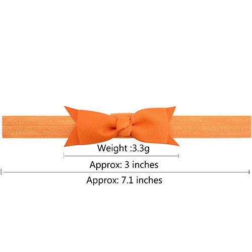 Baby Girls diadema arcos de pelo acanalado cinturón Stretch Bowknot para bebés niños pequeños 20pcs Baby Girls diadema arcos de pelo acanalado cinturón Stretch Bowknot para bebés niños pequeños 20pcs