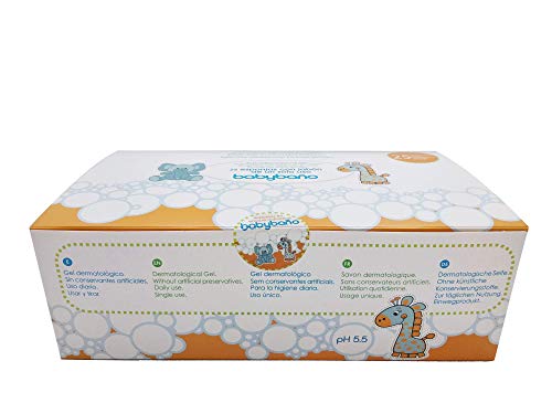 Babybaño Esponja Jabonosa De Un Solo Uso Para Bebés, 0 A 3 Años - Estuche de 25 esponjas. Babybaño Esponja Jabonosa De Un Solo Uso Para Bebés, 0 A 3 Años - Estuche de 25 esponjas.