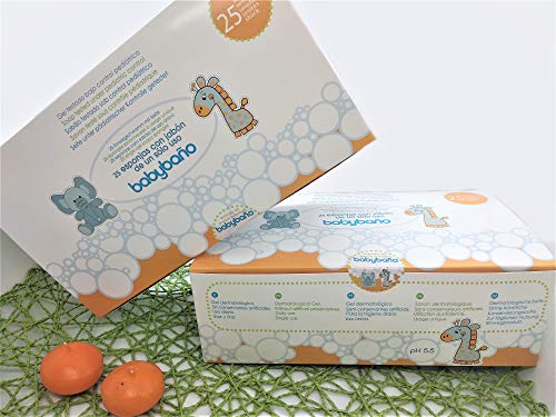 Babybaño Esponja Jabonosa De Un Solo Uso Para Bebés, 0 A 3 Años - Estuche de 25 esponjas. Babybaño Esponja Jabonosa De Un Solo Uso Para Bebés, 0 A 3 Años - Estuche de 25 esponjas.