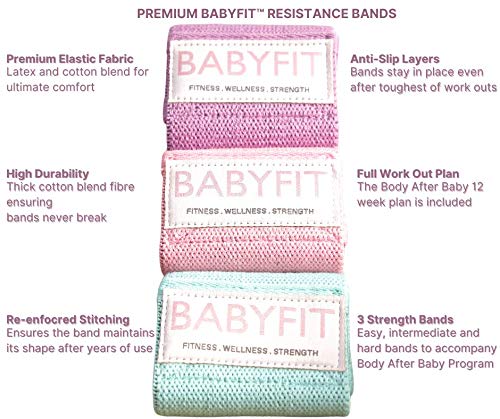 BabyFit – Set de regalo de fitness para recién nacidos y futuros mamás y bebés, incluye bandas BabyFit, programa de fitness B.A.B. y Baby Grow BabyFit – Set de regalo de fitness para recién nacidos y futuros mamás y bebés, incluye bandas BabyFit, programa de fitness B.A.B. y Baby Grow