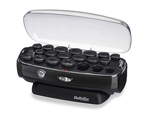 BaByliss RS035E Set de rulos térmicos de cerámica 20 rulos, 8 grandes de 32 mm, 6 medianos de 26mm, 6 pequeños de 19mm, 10 pinzas grandes, 20 horquillas para ondas y rizos duraderos y con volumen BaByliss RS035E Set de rulos térmicos de cerámica 20 rulos, 8 grandes de 32 mm, 6 medianos de 26mm, 6 pequeños de 19mm, 10 pinzas grandes, 20 horquillas para ondas y rizos duraderos y con volumen