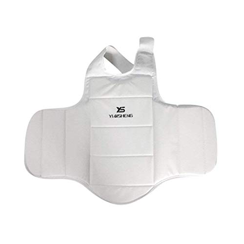 Backbayia protección Peto Karate Protector Pecho Chaleco Karate Deporte, Large Backbayia protección Peto Karate Protector Pecho Chaleco Karate Deporte, Large