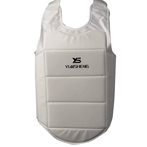 Backbayia protección Peto Karate Protector Pecho Chaleco Karate Deporte, Large Backbayia protección Peto Karate Protector Pecho Chaleco Karate Deporte, Large