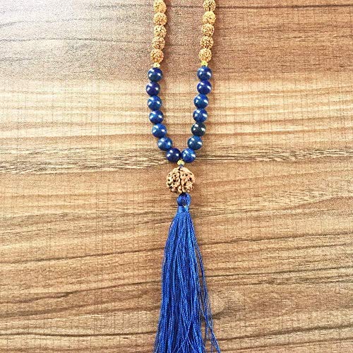 BACKZY MXJP Collar 2 Piezas 108 Mala Beads Collar De Chakra del Tercer Ojo Yoga Meditación Cuentas De Oración Bohemio Bodhi Borla Collar Longitud De Cadena 82.5Cm BACKZY MXJP Collar 2 Piezas 108 Mala Beads Collar De Chakra del Tercer Ojo Yoga Meditación Cuentas De Oración Bohemio Bodhi Borla Collar Longitud De Cadena 82.5Cm