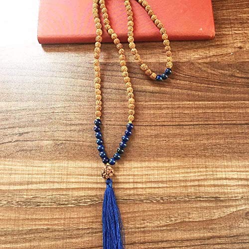 BACKZY MXJP Collar 2 Piezas 108 Mala Beads Collar De Chakra del Tercer Ojo Yoga Meditación Cuentas De Oración Bohemio Bodhi Borla Collar Longitud De Cadena 82.5Cm BACKZY MXJP Collar 2 Piezas 108 Mala Beads Collar De Chakra del Tercer Ojo Yoga Meditación Cuentas De Oración Bohemio Bodhi Borla Collar Longitud De Cadena 82.5Cm