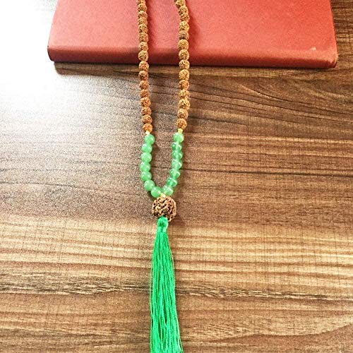 BACKZY MXJP Collar De Aventurina Verde 108 Cuentas De Mala Collar De Borlas Bodhi Collares Corazón Chakra Collar Yoga Meditación Longitud De La Cadena 82,5 Cm BACKZY MXJP Collar De Aventurina Verde 108 Cuentas De Mala Collar De Borlas Bodhi Collares Corazón Chakra Collar Yoga Meditación Longitud De La Cadena 82,5 Cm