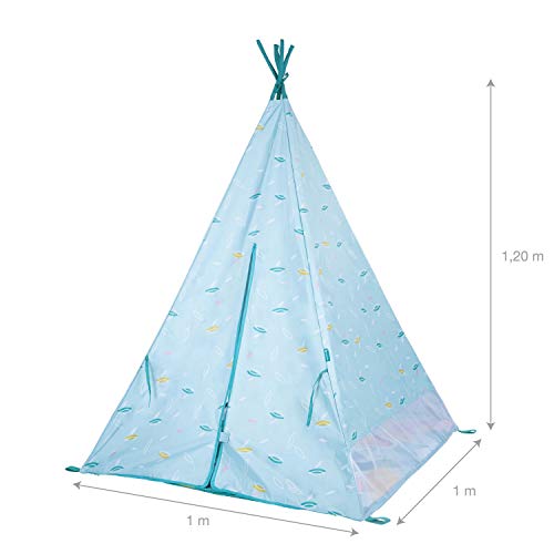 Badabulle Tipi Jungle infantil Anti-Uv FPS 50+ Colchoneta impermeable Evolutiva 100x100x120 cm - Tipi Jungle infantil Anti-Uv FPS 50+