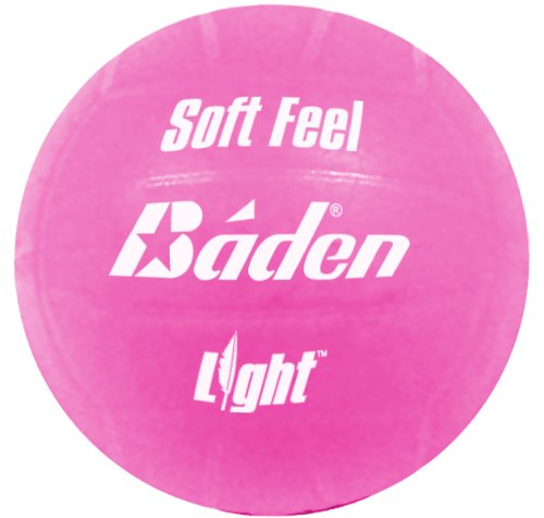 Baden Soft Feel - Pelota de Voleibol, tamaño 5, Color Rosa