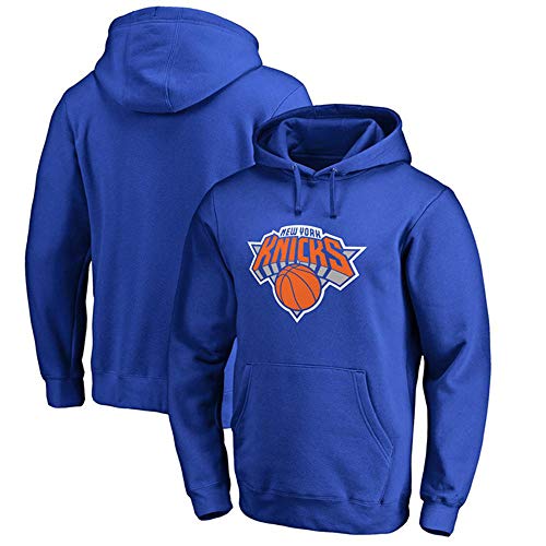 BAIDEFENG NBA Knicks # 7 Anthony / # 9 Barrett Jersey con Capucha Traje de Entrenamiento Baloncesto Suéter Informal Sudadera con Capucha Sudadera con Capucha con cordón-C-1_Extragrande