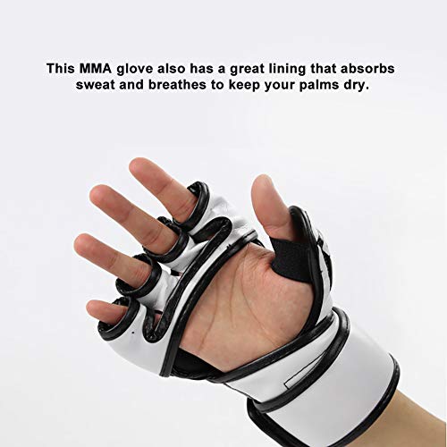 BAIEPING Guantes de lucha para artes marciales, Muay Thai, boxeo, sacos de arena, entrenamiento de lucha UFC, guantes de cuero BAIEPING Guantes de lucha para artes marciales, Muay Thai, boxeo, sacos de arena, entrenamiento de lucha UFC, guantes de cuero