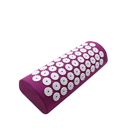 Baijiaye Esterilla Acupresión Kit,Esterilla Acupresión y Almohada Acupresión,Alivia El Dolor y El Estrés Almohada Morada 66 * 41CM Baijiaye Esterilla Acupresión Kit,Esterilla Acupresión y Almohada Acupresión,Alivia El Dolor y El Estrés Almohada Morada 66 * 41CM