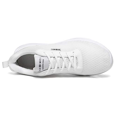 BaiMoJia Zapatillas Deportivas Hombre Zapatos Running Bambas Deporte Ligeras Verano Casual Blanco 47 EU BaiMoJia Zapatillas Deportivas Hombre Zapatos Running Bambas Deporte Ligeras Verano Casual Blanco 47 EU