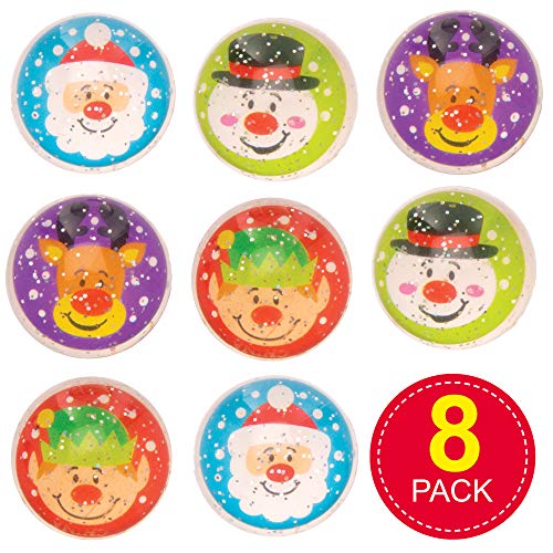 Baker Ross Pelotas de goma con purpurina Raquetas Amigos (paquete de 8) - Artes y manualidades navideñas Baker Ross Pelotas de goma con purpurina Raquetas Amigos (paquete de 8) - Artes y manualidades navideñas