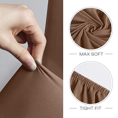 BalladHome®Fundas para sillas Pack de 4 Fundas sillas Comedor Fundas elásticas, Cubiertas para sillas,bielástico Extraíble Funda, Muy fácil de Limpiar, Duradera (Paquete de 4, Beige-Piedra) BalladHome®Fundas para sillas Pack de 4 Fundas sillas Comedor Fundas elásticas, Cubiertas para sillas,bielástico Extraíble Funda, Muy fácil de Limpiar, Duradera (Paquete de 4, Beige-Piedra)