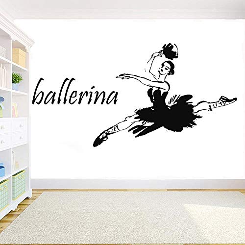 Ballet Danza Ballet Tutu Pointe Zapatos Ballet Bailarina Vinilo Pegatinas de pared Adecuado para niñas Niños Niños Ballet Danza Ballet Tutu Pointe Zapatos Ballet Bailarina Vinilo Pegatinas de pared Adecuado para niñas Niños Niños