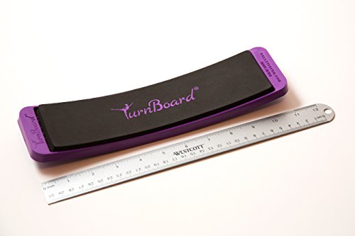 Ballet Is Fun TurnBoard - Tabla para piruetas de ballet, color morado Ballet Is Fun TurnBoard - Tabla para piruetas de ballet, color morado