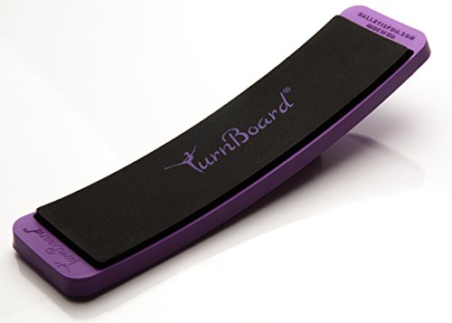 Ballet Is Fun TurnBoard - Tabla para piruetas de ballet, color morado Ballet Is Fun TurnBoard - Tabla para piruetas de ballet, color morado
