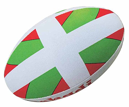 Balón de Rugby – Vasco Euskadi – Colección Supporter – Talla 5 [Divers]