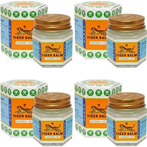 Bálsamo De Tigre Blanco 4 x 30g | Anti Dolor | Músculo Articulación | Tiger Balm Bálsamo De Tigre Blanco 4 x 30g | Anti Dolor | Músculo Articulación | Tiger Balm