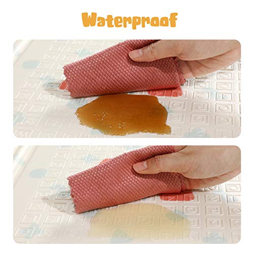 Bammax Alfombra Infantil, Alfombra Puzzle, Alfombra de Juego para Bebés, Alfombra Niños, Suelo Bebés de XPE, Reversible, Plegable, Impermeable, Antideslizante, Portátil, 200 * 180 * 1cm Bammax Alfombra Infantil, Alfombra Puzzle, Alfombra de Juego para Bebés, Alfombra Niños, Suelo Bebés de XPE, Reversible, Plegable, Impermeable, Antideslizante, Portátil, 200 * 180 * 1cm
