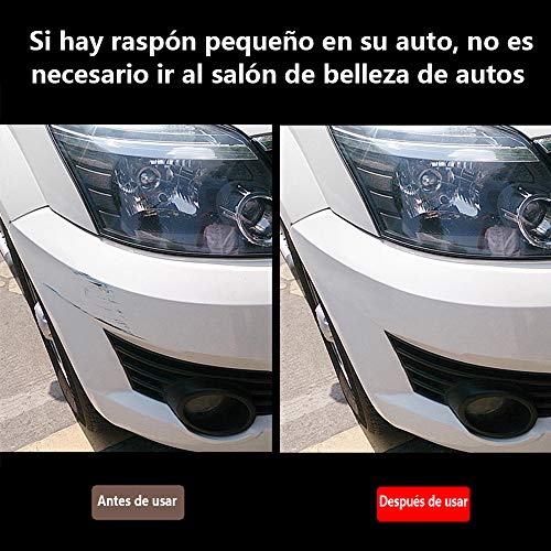 Bamoer Reparador de arañazos para Coche, para reparación de arañazos, Cuidado de la Pintura, Pulido y reparación de arañazos de Pintura para Reparar arañazos en el Coche Bamoer Reparador de arañazos para Coche, para reparación de arañazos, Cuidado de la Pintura, Pulido y reparación de arañazos de Pintura para Reparar arañazos en el Coche