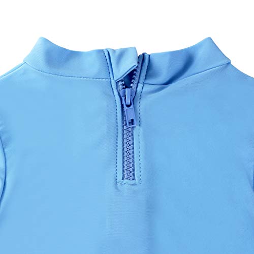 Bañador de Dos Piezas para Niño, Ropa de Natación Manga Larga, Protección Solar Bañador de Dos Piezas para Niño, Ropa de Natación Manga Larga, Protección Solar