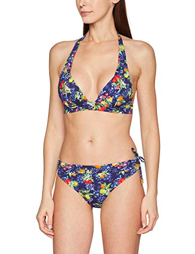 Banana Moon Merenda Braguita de Bikini, Azul (Marine Lemons Hum06), 60 (Talla del Fabricante: 42) para Mujer