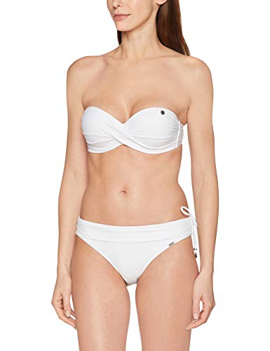 Banana Moon Merenda Braguita de Bikini, Blanco (Blanc Florid/Colors/White 17d10), 60 (Talla del Fabricante: 42) para Mujer