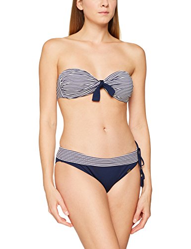 Banana Moon MERENDA Braguita de Bikini, Bleu (Marine Basil Ggg06), 44 para Mujer