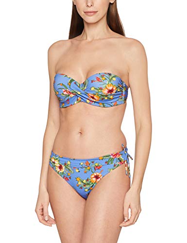 Banana Moon Merenda Dolcevi Braguita de Bikini, Azul (Bleu Dolcevita Hur56), 60 (Talla del Fabricante: 36) para Mujer