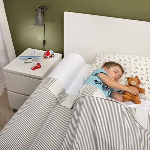 BANBALOO MAX- Barrera de Seguridad Cama Niño – Anticaídas infantil/Barandilla de Espuma Antideslizante con Protector de Colchón Impermeable, para Camas Dobles, Abatibles,90,150 cm y Montessori. BANBALOO MAX- Barrera de Seguridad Cama Niño – Anticaídas infantil/Barandilla de Espuma Antideslizante con Protector de Colchón Impermeable, para Camas Dobles, Abatibles,90,150 cm y Montessori.