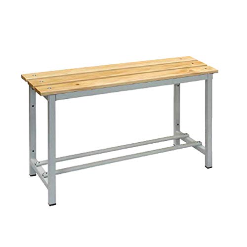 BANC-1-1000/Banco Vestuario/Banco 1 en madera y acero 1000 mm/1.000x480x325/Desmontado