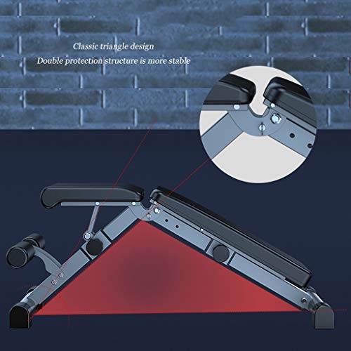 Banco con mancuernas Bancos Ajustables Silla De Fitness Press De Banca Músculos Abdominales De Entrenamiento Físico para Hombres En Casa Dispositivo Auxiliar Multifuncional Banco con mancuernas Bancos Ajustables Silla De Fitness Press De Banca Músculos Abdominales De Entrenamiento Físico para Hombres En Casa Dispositivo Auxiliar Multifuncional