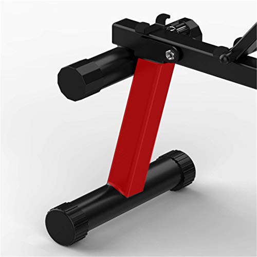 Banco con mancuernas para el hogar, silla plegable para ejercicios, cama multifuncional para levantamiento de pesas, equipo de press de banca, tabla para adultos en decúbito supino, soporte para Banco con mancuernas para el hogar, silla plegable para ejercicios, cama multifuncional para levantamiento de pesas, equipo de press de banca, tabla para adultos en decúbito supino, soporte para