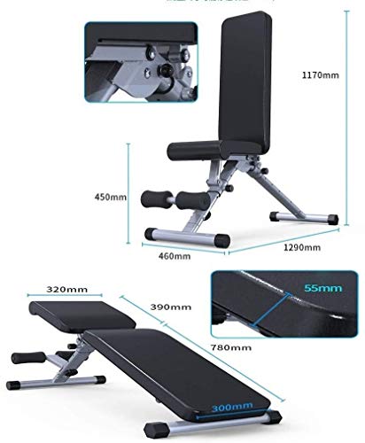 Banco de elevación de Pesas Planas Ajustable Banco de Pesas, Abdominales Junta, Hogar Multifuncional Plegable Ejercicio Abdominal aparatos de Ejercicios con Mancuernas Banco de Ejercicio del músculo Banco de elevación de Pesas Planas Ajustable Banco de Pesas, Abdominales Junta, Hogar Multifuncional Plegable Ejercicio Abdominal aparatos de Ejercicios con Mancuernas Banco de Ejercicio del músculo
