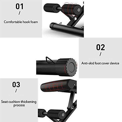 Banco de elevación de Pesas Planas Home Gym Equipment, multifunción Ajustable del Respaldo Entrenamiento de Cuerpo Completo Inicio Junta Abdominal, Presidente de Peso Banco Plegable Banco de elevación de Pesas Planas Home Gym Equipment, multifunción Ajustable del Respaldo Entrenamiento de Cuerpo Completo Inicio Junta Abdominal, Presidente de Peso Banco Plegable