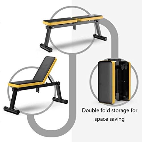 Banco de elevación de Pesas Planas Home Gym Equipment, Multifuncional for sillas de Fitness, Hombres Simples y Banco Mujeres Plana Plegable Press de banca heces Banco de elevación de Pesas Planas Home Gym Equipment, Multifuncional for sillas de Fitness, Hombres Simples y Banco Mujeres Plana Plegable Press de banca heces