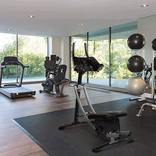 Banco de elevación de Pesas Planas Home Gym Equipment, Plegable AB Vertical 5 Minuto Shaper, aparatos de Ejercicios Vertical, Robusto AB Coaster, por la Cintura Trainer