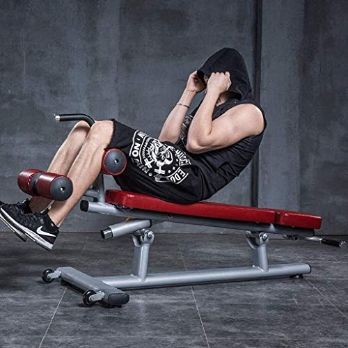 Banco de Pesas Ajustable, sentado, entrenamiento con mancuernas, abdominales, barra de piernas, abdominales, equipo de ejercicios, hogar, mancuernas multifunción, placa para el vientre para hombres Banco de Pesas Ajustable, sentado, entrenamiento con mancuernas, abdominales, barra de piernas, abdominales, equipo de ejercicios, hogar, mancuernas multifunción, placa para el vientre para hombres