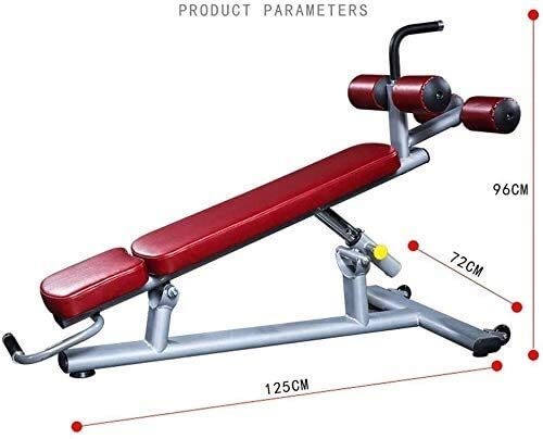 Banco de Pesas Ajustable, sentado, entrenamiento con mancuernas, abdominales, barra de piernas, abdominales, equipo de ejercicios, hogar, mancuernas multifunción, placa para el vientre para hombres Banco de Pesas Ajustable, sentado, entrenamiento con mancuernas, abdominales, barra de piernas, abdominales, equipo de ejercicios, hogar, mancuernas multifunción, placa para el vientre para hombres