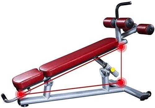 Banco de Pesas Ajustable, sentado, entrenamiento con mancuernas, abdominales, barra de piernas, abdominales, equipo de ejercicios, hogar, mancuernas multifunción, placa para el vientre para hombres Banco de Pesas Ajustable, sentado, entrenamiento con mancuernas, abdominales, barra de piernas, abdominales, equipo de ejercicios, hogar, mancuernas multifunción, placa para el vientre para hombres