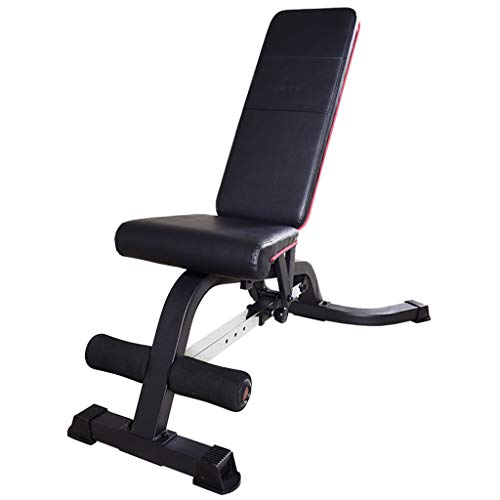 Banco de pesas Banco De Ejercicios Banco Ajustable Casero Press De Banca Multifunción, con Una Capacidad De Alrededor De 400 Kg (Color : Black, Size : 141.5 * 46.6 * 75cm) Banco de pesas Banco De Ejercicios Banco Ajustable Casero Press De Banca Multifunción, con Una Capacidad De Alrededor De 400 Kg (Color : Black, Size : 141.5 * 46.6 * 75cm)