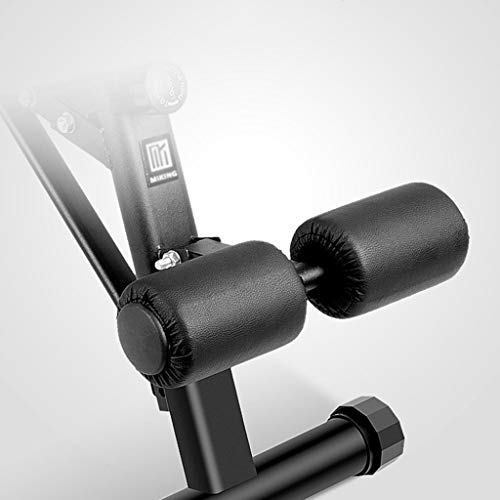 Banco de Pesas Press de banca casero Silla de Entrenamiento con Mancuernas de Interior Tabla de Asiento Taburete Romano multifunción Bancos (Color : Black, Size : 170 * 44 * 79cm) Banco de Pesas Press de banca casero Silla de Entrenamiento con Mancuernas de Interior Tabla de Asiento Taburete Romano multifunción Bancos (Color : Black, Size : 170 * 44 * 79cm)
