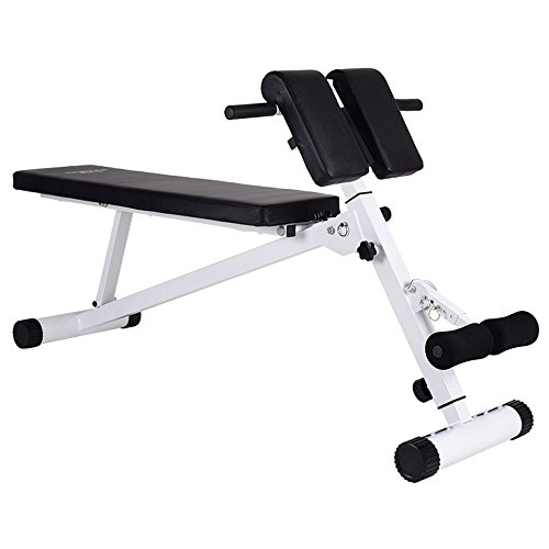 Banco de pesas Puede usarse for entrenamiento con barra Flexión lateral Brazo Flexión y extensión Tablero supino Combinación Equipo de ejercicios Dispositivo abdominal saludable para entrenamiento con