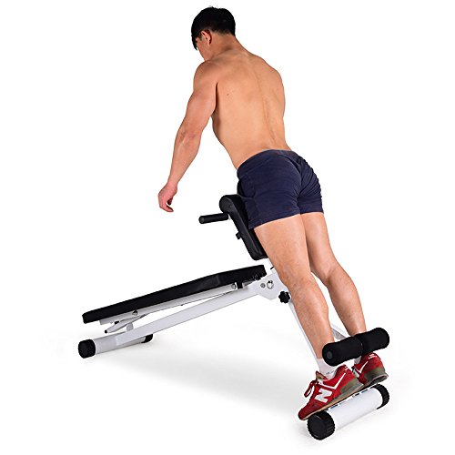 Banco de pesas Puede usarse for entrenamiento con barra Flexión lateral Brazo Flexión y extensión Tablero supino Combinación Equipo de ejercicios Dispositivo abdominal saludable para entrenamiento con