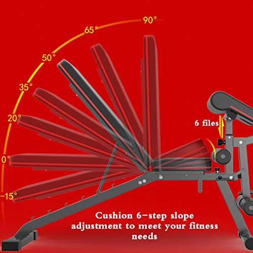 Banco De Pesas/Press De Banca con Pesas Silla De Ejercicios Plegable Multifuncional para El Hogar Tabla De Ejercicios para El Gimnasio Equipo De Ejercicios para La Musculatura Abdominal Banco De Pesas/Press De Banca con Pesas Silla De Ejercicios Plegable Multifuncional para El Hogar Tabla De Ejercicios para El Gimnasio Equipo De Ejercicios para La Musculatura Abdominal