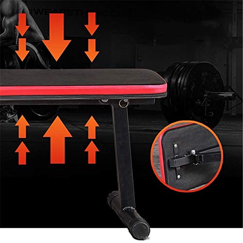 Banco de Peso Mancuernas Multifuncional aparatos de ejercicios con mancuernas banco supino Junta Inicio Abdominales Bird plegable de fitness Silla de press de banca Banco de Entrenamiento con Mancuern