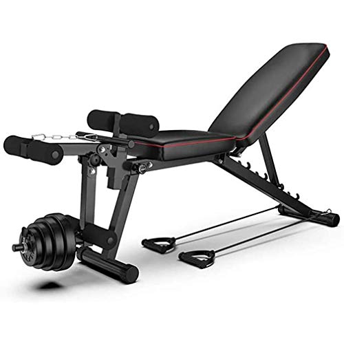 Banco Plegable Multiusos, Banco De Musculacion Plegable Inclinación con Curler Piernas, para Entrenamiento De Cuerpo Completo, para Gimnasio En Casa Banco Plegable Multiusos, Banco De Musculacion Plegable Inclinación con Curler Piernas, para Entrenamiento De Cuerpo Completo, para Gimnasio En Casa